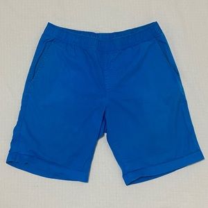 Uniqlo Bermuda Shorts • Men’s Small • Blue • Drawstring & Elastic Waistband